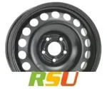Alcar 9247 6.5x16 ET39 - LK5/105 ML56.6 Stahlfelge schwarz