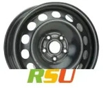 Alcar 9702 6x16 ET50 - LK5/112 ML57 Stahlfelge schwarz