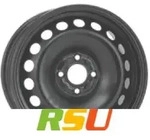 Alcar 8715 6.5x15 ET45 - LK4/100 ML60 Stahlfelge schwarz