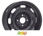 Alcar 8690 6x15 ET27 - LK4/108 ML65 Stahlfelge schwarz