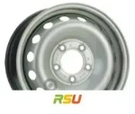 Alcar 9133 6.5x16 ET66 - LK5/130 ML89 Stahlfelge silber