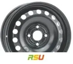 Alcar 6795 5x14 ET35 - LK4/100 ML57.1 Stahlfelge schwarz