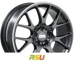 BBS CH-R schwarz matt 8.5x19 ET51 - LK5/130 ML71.6 Alufelge schwarz