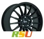 ATS Streetrallye racing-schwarz 7x17 ET38 - LK5/100 ML63.3 Alufelge schwarz
