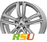 RC-Design RC27 kristallsilber lackiert 8x19 ET40 - LK5/120 ML64.1 Alufelge silber