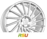 Keskin KT17 Hurricane silver painted 8x18 ET30 - LK5/112 ML72.6 Alufelge silber