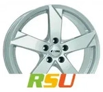 Rial Kodiak polar-silber 5.5x14 ET35 - LK4/100 ML54.1 Alufelge silber