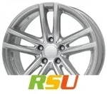 Rial X10 polar-silber 8.5x18 ET46 - LK5/120 ML74.1 Alufelge silber