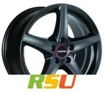 Ronal R41 mattschwarz 8x17 ET35 - LK5/110 ML65 Alufelge schwarz