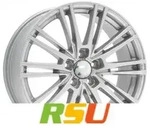 2DRV WH18 race silber lackiert 8x18 ET45 - LK5/112 ML66.6 Alufelge silber