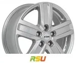 Rial Transporter polar-silber 7x17 ET22 - LK6/114.3 ML66.1 Alufelge silber