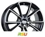 MAM A5 black front polish 8.5x20 ET30 - LK5/112 ML66.6 Alufelge schwarz