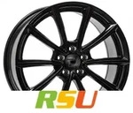 2DRV WH28 schwarz gl&auml;nzend lackiert 8x19 ET30 - LK5/112 ML66.6 Alufelge schwarz