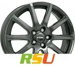 Rial Milano titanium 6.5x15 ET25 - LK4/108 ML65.1 Alufelge grau