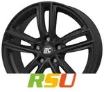 RC-Design RC27 schwarz-matt lackiert 8x19 ET45 - LK5/108 ML63.4 Alufelge schwarz