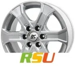 RC-Design RC31 kristallsilber lackiert 7x17 ET33 - LK6/139.7 ML100.1 Alufelge silber