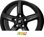 RC-Design RC24 schwarz-matt lackiert 6x15 ET43 - LK5/112 ML57.1 Alufelge schwarz
