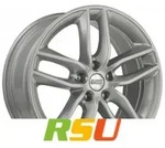 BBS SX brillantsilber 7.5x17 ET49 - LK5/112 ML57.1 Alufelge silber