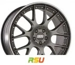 BBS CH-RII platinum matt 9x20 ET25 - LK5/120 ML82 Alufelge grau