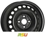 Alcar 3635 5.5x14 ET45 - LK4/100 ML54 Stahlfelge schwarz