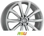 Mak Wolf silver 6.5x20 ET33 - LK5/114.3 ML66.1 Alufelge silber