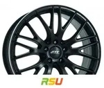ATS Perfektion racing-schwarz / horn poliert 8.5x19 ET45 - LK5/108 ML63.4 Alufelge