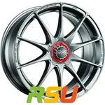 OZ Formula HLT grigio corsa 7x17 ET37 - LK4/100 ML68 Alufelge grau