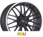 Barracuda Voltec T6 mattblack PureSports / Color Trim weiss 7x17 ET38 - LK4/100