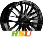 Tomason TN7 black painted 8.5x19 ET40 - LK5/108 ML72.6 Alufelge schwarz