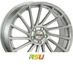 Motec Tornado high gloss silver 8.5x18 ET40 - LK5/114.3 ML72.6 Alufelge silber