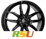 Rial Lucca diamant-schwarz 8x19 ET45 - LK5/108 ML70.1 Alufelge schwarz