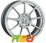 Autec Typ CR - ClubRacing hyper silber 8.5x18 ET35 - LK5/100 ML70 Alufelge silber