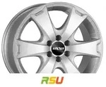 Oxxo Aventura silver 7.5x17 ET25 - LK6/139.7 ML106.1 Alufelge silber