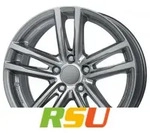 Rial X10 metal-grey 7.5x18 ET51 - LK5/112 ML66.5 Alufelge grau