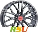 MAM RS4 palladium painted 8.5x19 ET40 - LK5/114.3 ML72.6 Alufelge grau
