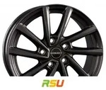 Borbet V mistral anthracite glossy 7x18 ET41 - LK5/114.3 ML67.1 Alufelge grau