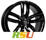 MAM RS3 black painted 8x18 ET30 - LK5/112 ML66.6 Alufelge schwarz