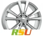 Rial M12 polar-silber 7x17 ET48.5 - LK5/112 ML66.5 Alufelge silber