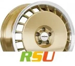 Ronal R50 Aero racing-gold-hornkopiert 7.5x16 ET38 - LK4/100 ML68 Alufelge gold