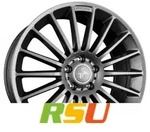 Keskin KT15 Speed palladium painted 8.5x19 ET45 - LK5/112 ML66.6 Alufelge grau