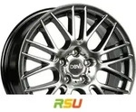 DBV 5KS 003 hyper silber 7.5x17 ET38 - LK5/114.3 ML74.1 Alufelge silber