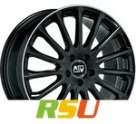 MSW MSW 30 gloss black diamond lip 8.5x19 ET50 - LK5/112 ML73.1 Alufelge schwarz