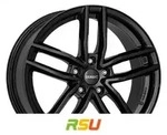 Dezent TR black 7x17 ET40 - LK5/114.3 ML71.6 Alufelge schwarz