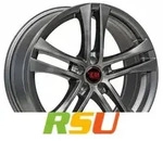 TEC Speedwheels AS4 gun-metal 8x18 ET45 - LK5/114.3 ML72.5 Alufelge grau