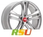 TEC Speedwheels AS4 EVO hyper-silber 8x19 ET40 - LK5/114.3 ML72.5 Alufelge silber