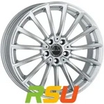 Mak Komet silver 9x19 ET50 - LK5/112 ML66.6 Alufelge silber