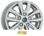 Mak Load 5 silver 7x17 ET68 - LK5/130 ML78.1 Alufelge silber