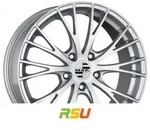 Mak Rennen silver 9x18 ET21 - LK5/112 ML66.45 Alufelge silber