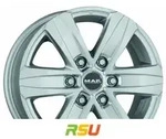 Mak Stone 6 silver 8.5x20 ET50 - LK6/139.7 ML93.1 Alufelge silber