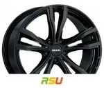 Mak X-Mode gloss black 10x21 ET50 - LK5/112 ML66.6 Alufelge schwarz